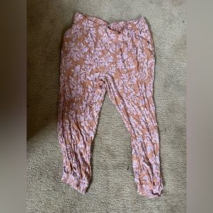 Aerie floral balloon pants 💙